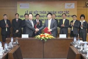 Agribank và VNPost ký kết thỏa thuận hợp tác
