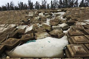 Công trình 89 tỷ đồng “vỡ vụn” sau cơn bão