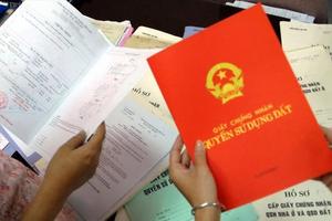 Lùi thời hạn áp dụng quy định ghi tên người sử dụng đất trong sổ đỏ