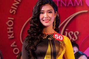 Phạm Thị Thu Hà đoạt danh hiệu Hoa khôi Sinh viên Việt Nam 2017