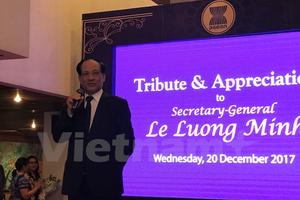 Ông Lê Lương Minh chuẩn bị kết thúc nhiệm kỳ Tổng Thư ký ASEAN