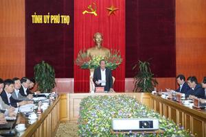 Kiểm tra công tác phòng, chống tham nhũng tại Phú Thọ