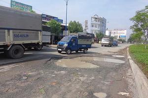 Bị rút ruột, công trình giao thông xuống cấp nhanh?