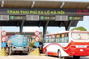 Từ 1/1/2018, ngưng thu phí xe qua trạm xa lộ Hà Nội