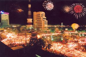 Bắn pháo hoa chào đón năm mới 2018