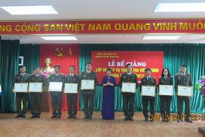 Bế giảng khóa bồi dưỡng nghiệp vụ Thanh tra viên chính K11