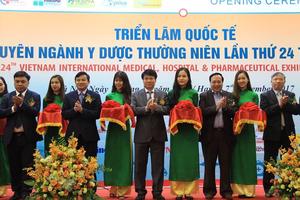 Khai mạc triển lãm quốc tế chuyên ngành Y Dược Việt Nam lần thứ 24