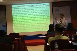 Tăng cường năng lực thanh tra chuyên ngành an toàn thực phẩm