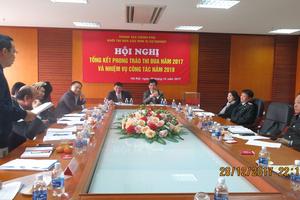 Khối Thi đua các đơn vị sự nghiệp tổng kết năm 2017