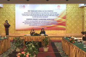 Hơn 4 triệu USD hỗ trợ Việt Nam ứng phó với bạo lực giới