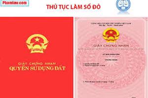  Ngưng việc ghi tên các thành viên gia đình vào sổ đỏ