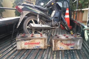Bình Dương: Triệt phá băng chuyên trộm bình ắc quy xe tải
