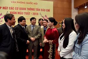 Báo chí đóng góp quan trọng vào hoạt động của Quốc hội