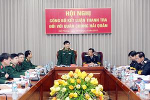 Thanh tra Quốc phòng: 70 năm xây dựng, phát triển và trưởng thành