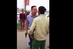 Vụ rút súng dọa bắn người sau va chạm giao thông: Khẩu súng là đồ chơi