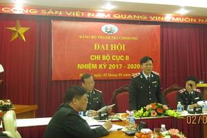 Đại hội Chi bộ Cục II thành công tốt đẹp