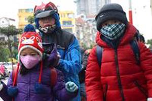 Nhiệt độ Hà Nội dưới 10, học sinh tiểu học và mầm non nghỉ học