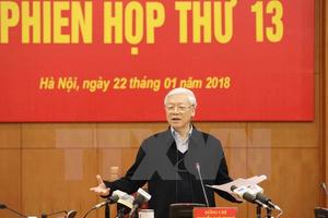 Phiên họp thứ 13 Ban Chỉ đạo Trung ương về phòng, chống tham nhũng