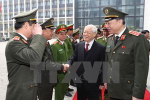 Tổng Bí thư: Siết chặt kỷ cương, kỷ luật trong lực lượng công an