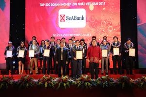 SeABank: Xếp hạng “Top 500 doanh nghiệp lớn nhất Việt Nam"