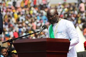 Cựu ngôi sao bóng đá George Weah nhậm chức Tổng thống Liberia