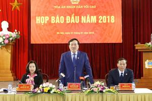 Xét xử kịp thời, nghiêm minh nhiều vụ án lớn về kinh tế, tham nhũng