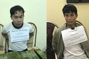 Bắt vụ mua bán 21 bánh heroin, 2 cảnh sát bị thương