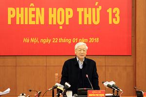 Tổng Bí thư: Loại bỏ cán bộ hư hỏng, nhất là trong cơ quan phòng, chống tham nhũng