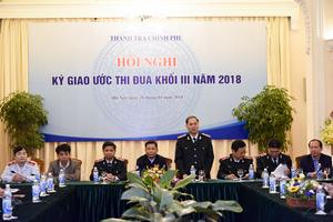 Hội nghị ký giao ước thi đua khối III năm 2018