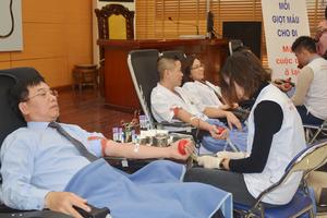 Bệnh viện Phụ sản Hà Nội hưởng ứng ngày hội "Mỗi giọt máu cho đi - một cuộc đời ở lại"