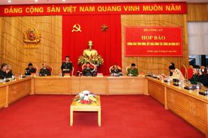 Bộ Công an: Điều tra, khám phá phạm pháp hình sự đạt tỷ lệ cao