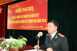Tiếp tục thực hiện hiệu quả các cuộc thanh tra chuyên đề, diện rộng