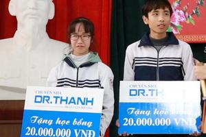 Học bổng “Chuyện nhà Dr. Thanh” nâng cánh ước mơ cho học sinh nghèo
