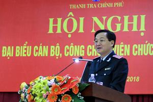 Tổng Thanh tra Lê Minh Khái: Phải giữ uy tín của ngành