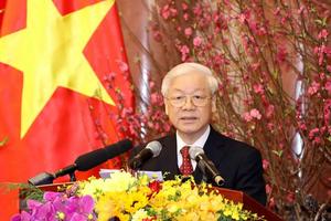 Tổng Bí thư: Chung sức đồng lòng, vững bước trên con đường đổi mới