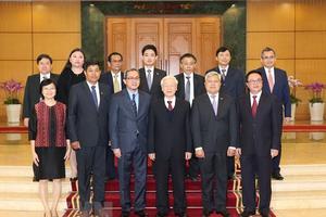 Tổng Bí thư tiếp Đại sứ, Đại biện ngoại giao các nước ASEAN