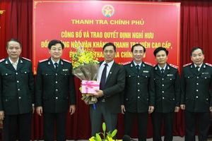 Phó Tổng Thanh tra Ngô Văn Khánh nghỉ hưu