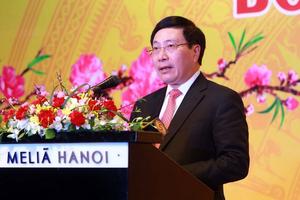 Phó Thủ tướng gặp mặt đoàn Ngoại giao nhân dịp Tết Mậu Thân 2018