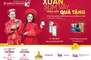 Chương trình khuyến mại “Tết sum vầy, tràn đầy quà tặng cùng Agribank E – Mobile banking”