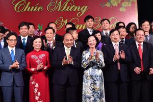 Thủ tướng chúc Tết đầu Xuân một số cơ quan Đảng