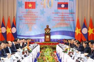 Kỳ họp lần thứ 40 Ủy ban liên Chính phủ Việt Nam-Lào