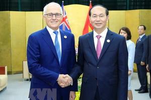 Điện mừng dịp 45 năm thiết lập quan hệ ngoại giao Việt Nam-Australia