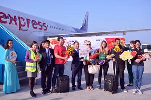 Đà Nẵng đón những vị khách quốc tế 'xông đất' bằng đường hàng không