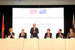 Thủ tướng Chính phủ dự Diễn đàn Doanh nghiệp Việt Nam-New Zealand