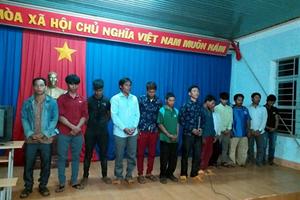 Theo nhóm họp “Tin lành Đêga” , 25 đối tượng bị kiểm điểm