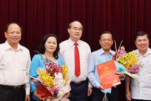 Thành ủy TP.HCM bổ nhiệm nhân sự chủ chốt