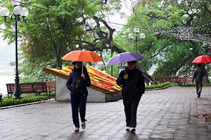 Ngày mai miền Bắc chuyển mưa lạnh