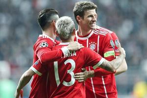 Bayern Munich lần thứ 7 liên tiếp vào tứ kết Champions League