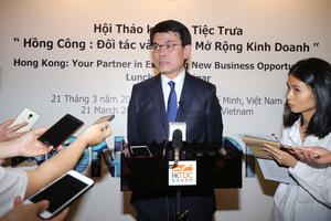 Hồng Kông tìm kiếm cơ hội hợp tác kinh doanh và đầu tư 