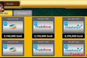 Lỗ hổng trong quản lý thẻ cào, thẻ game dùng để thanh toán